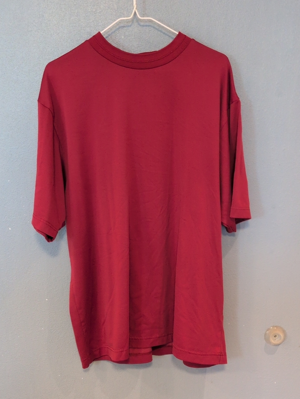 PGA Tour Cotton Modal Blend Short Sleeve Ribbed Collar Shirt Golf Activewear
